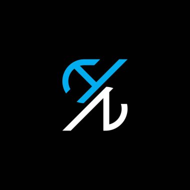 HN letter logo creative design with vector graphic, HN simple and modern logo.