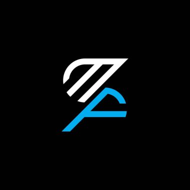 MF letter logo creative design with vector graphic, MF simple and modern logo.