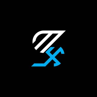 MX letter logo creative design with vector graphic, MX simple and modern logo.