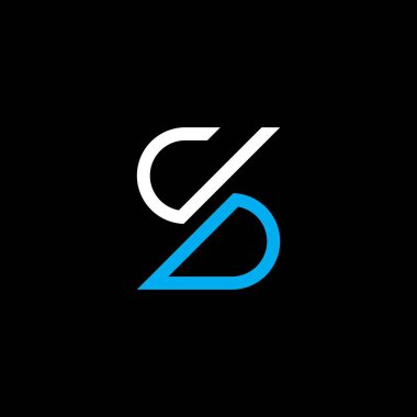 UD letter logo creative design with vector graphic, UD simple and modern logo.