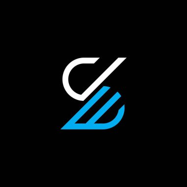 UW letter logo creative design with vector graphic, UW simple and modern logo.