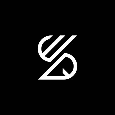WQ letter logo creative design with vector graphic, WQ simple and modern logo.