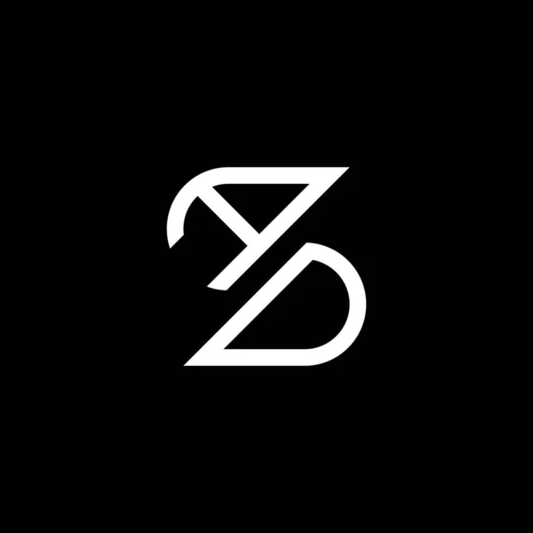 Letter Logo Creative Design Vector Graphic Simple Modern Logo — Image vectorielle