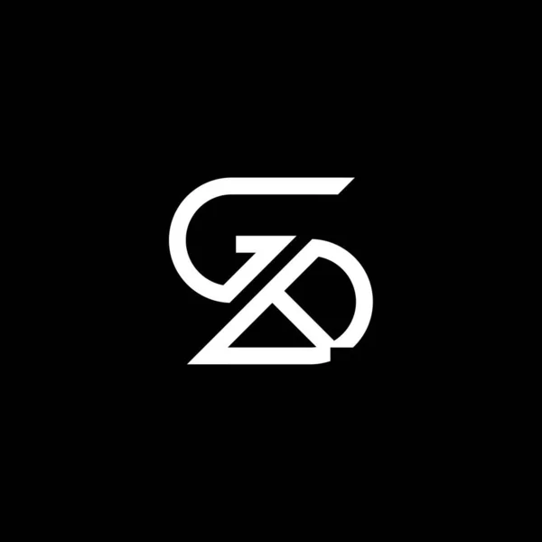 Letter Logo Creative Design Vector Graphic Simple Modern Logo — Archivo Imágenes Vectoriales