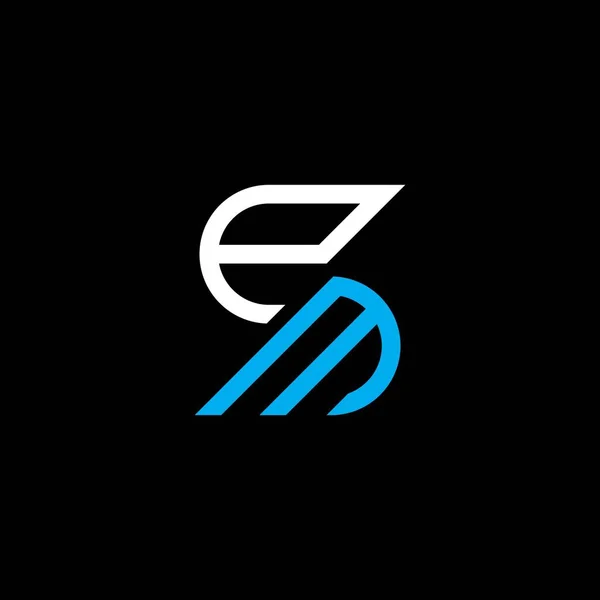 Letter Logo Creative Design Vector Graphic Simple Modern Logo — Vetor de Stock