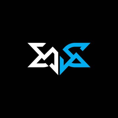 SS letter logo creative design with vector graphic, SS simple and modern logo.