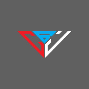 CBJ harf logosu yaratıcı tasarımı vektör grafik, CBJ basit ve modern logo üçgen şeklinde.