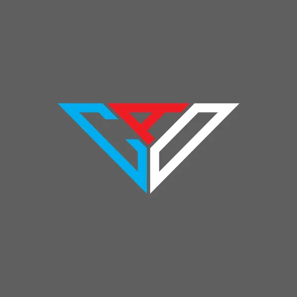 Logo Lettera Cad Design Creativo Con Grafica Vettoriale Logo Cad — Vettoriale Stock