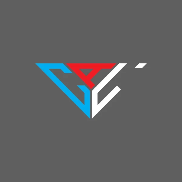 Logo Lettera Cal Design Creativo Con Grafica Vettoriale Logo Cal — Vettoriale Stock
