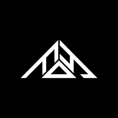 FOY harf logosu yaratıcı tasarımı vektör grafik, FOY basit ve modern logo üçgen şeklinde.