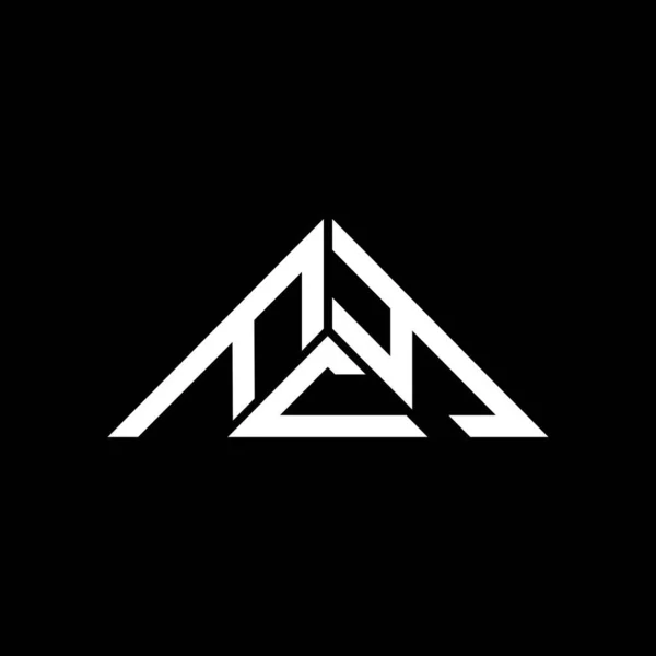 三角形の形でベクトルグラフィック FcyシンプルかつモダンなロゴとFcyの手紙のロゴの創造的なデザイン — ストックベクタ