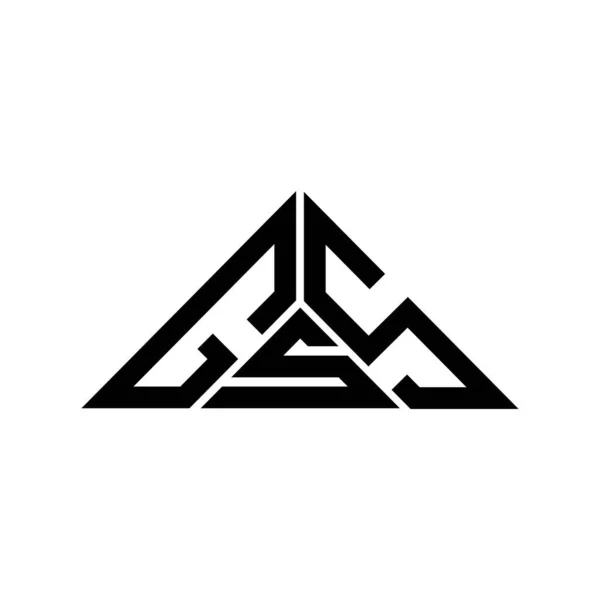 Креативный Дизайн Логотипа Gss Векторной Графикой Простой Современный Логотип Gss — стоковый вектор