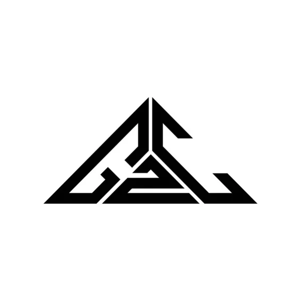 Logo Huruf Desain Kreatif Gzc Dengan Gambar Vektor Logo Sederhana - Stok Vektor