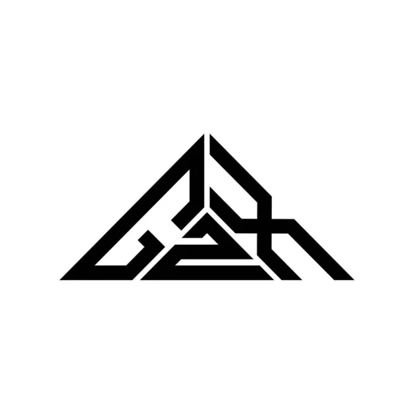 Diseño Creativo Del Logotipo Letra Gzx Con Gráfico Vectorial Logotipo — Archivo Imágenes Vectoriales