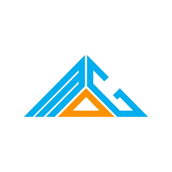 Логотип Літери Mog Креативний Дизайн Векторною Графікою Простий Сучасний Логотип — стоковий вектор