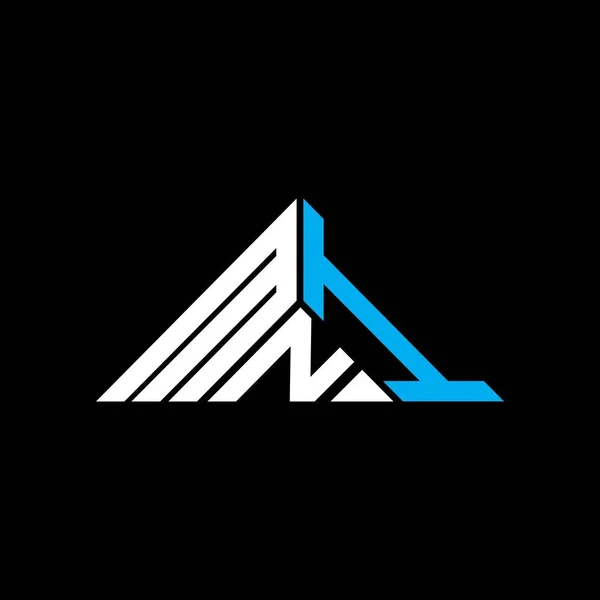 Mni Letter Logo Creative Design Vector Graphic Mni Simple Modern — Stock Vector