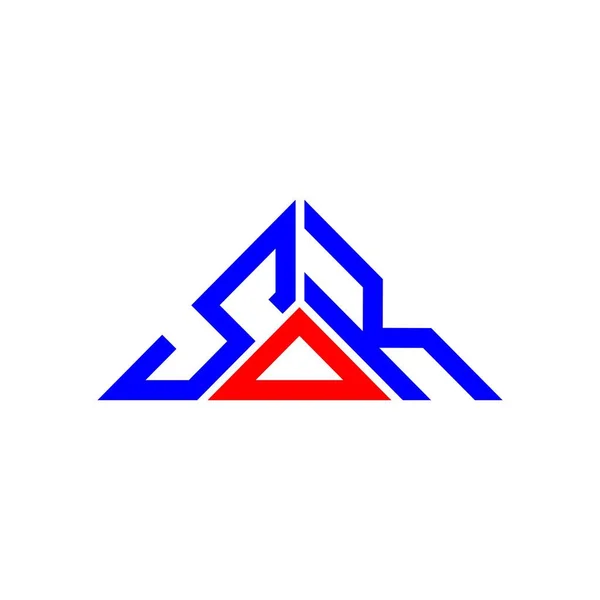 Diseño Creativo Del Logotipo Letra Sdk Con Gráfico Vectorial Logotipo — Archivo Imágenes Vectoriales
