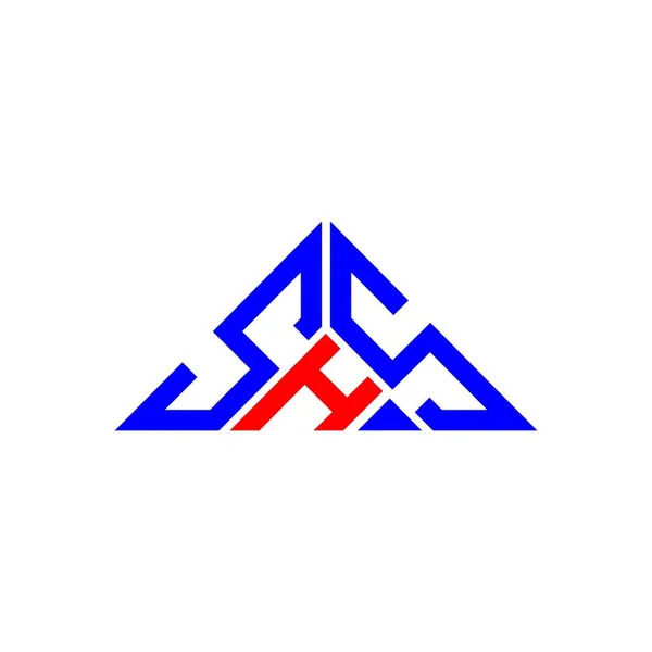 Diseño Creativo Del Logotipo Letra Shs Con Gráfico Vectorial Logotipo — Archivo Imágenes Vectoriales