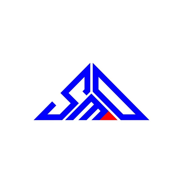 Logo Smd List Kreatywny Design Grafiką Wektorową Smd Proste Nowoczesne — Wektor stockowy