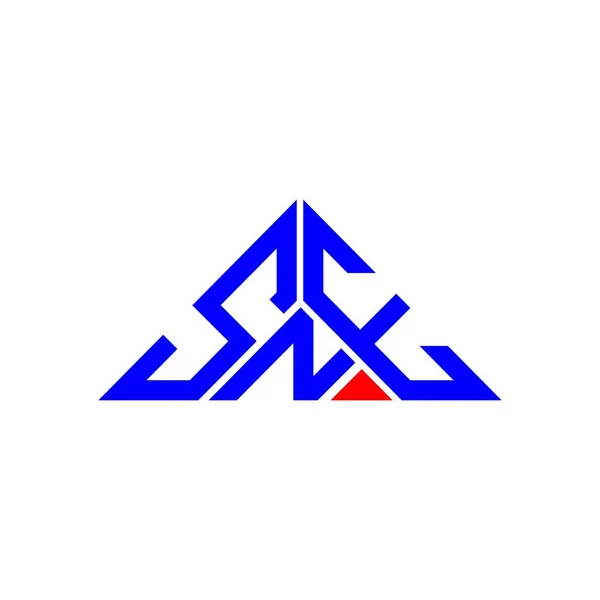 Sne Carta Logotipo Design Criativo Com Vetor Gráfico Sne Logotipo — Vetor de Stock