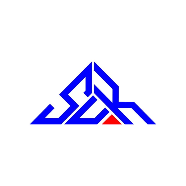 Diseño Creativo Del Logotipo Letra Suk Con Gráfico Vectorial Logotipo — Archivo Imágenes Vectoriales