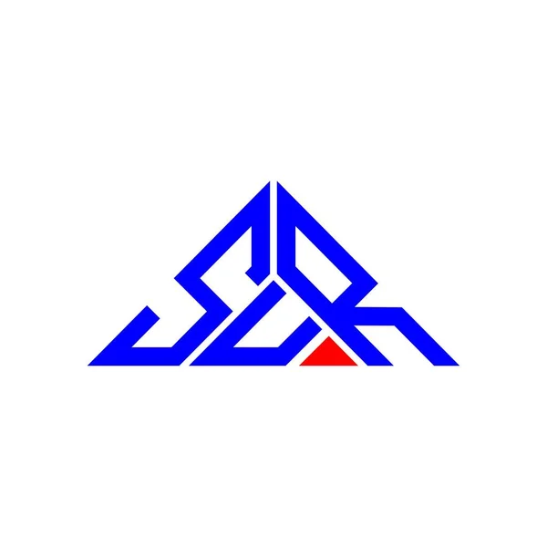 Diseño Creativo Del Logotipo Letra Sur Con Gráfico Vectorial Logotipo — Archivo Imágenes Vectoriales