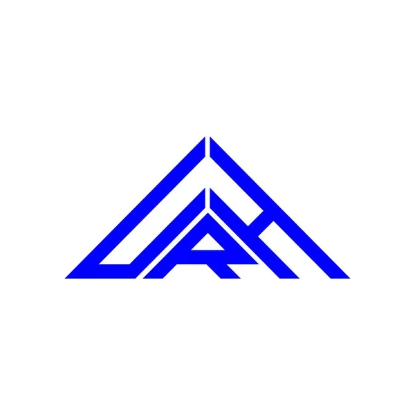 Logo Urh List Kreatywny Design Grafiką Wektorową Urh Proste Nowoczesne — Wektor stockowy