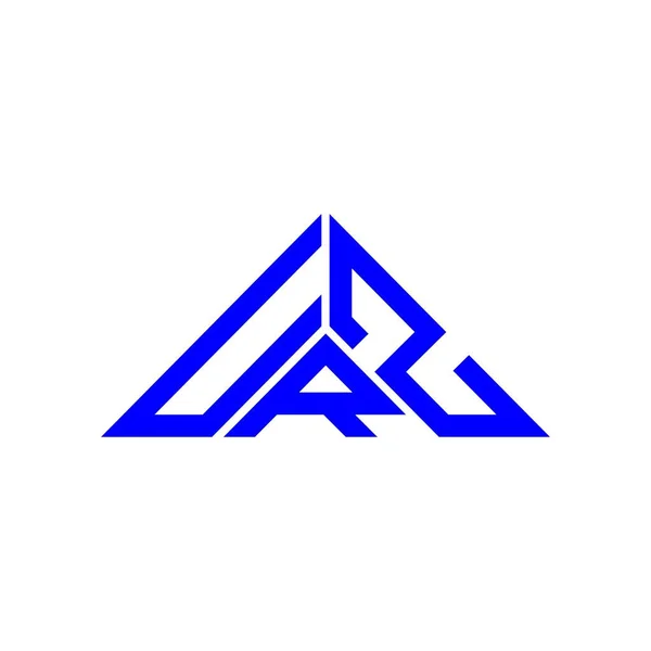 Urz Harf Logosu Yaratıcı Tasarımı Vektör Grafik Urz Basit Modern — Stok Vektör