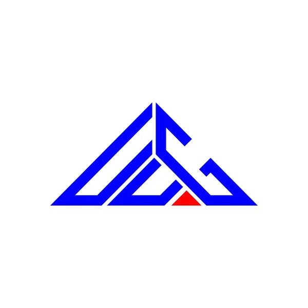 Uug字母标志创意设计与矢量图形 Uug简单现代的三角形标志 — 图库矢量图片