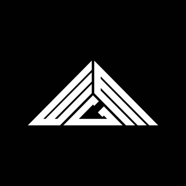 Diseño Creativo Del Logotipo Letra Wgm Con Gráfico Vectorial Logotipo — Vector de stock