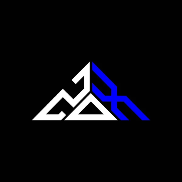 Zdx Буква Логотип Творческий Дизайн Векторной Графикой Zdx Простой Современный — стоковый вектор