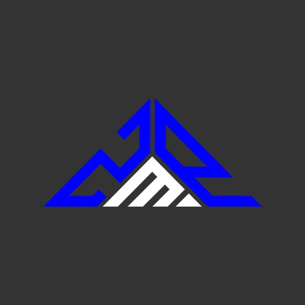 Diseño Creativo Del Logotipo Letra Zmp Con Gráfico Vectorial Logotipo — Archivo Imágenes Vectoriales