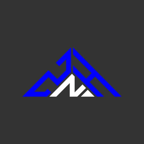Znh Letter Logo Creatief Design Met Vector Grafisch Znh Eenvoudig — Stockvector