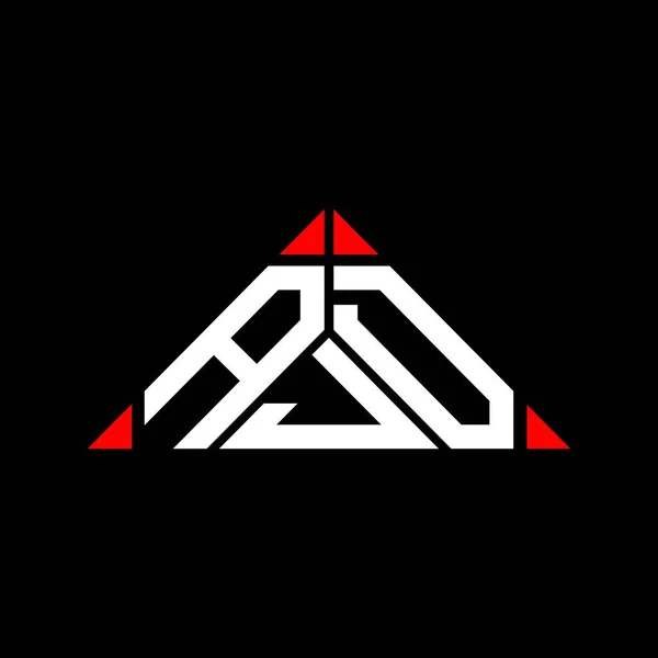 Ajd Letter Logo Creative Design Vector Graphic Ajd Simple Modern — Stockvector