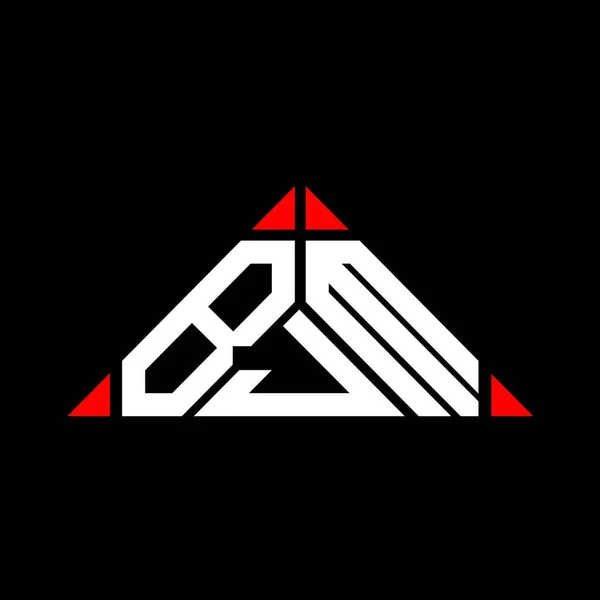 Bjm Letter Logo Creatief Design Met Vector Graphic Bjm Eenvoudig — Stockvector