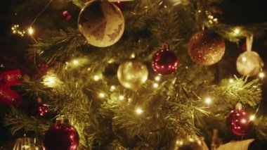 Evde Noel ağacı var.