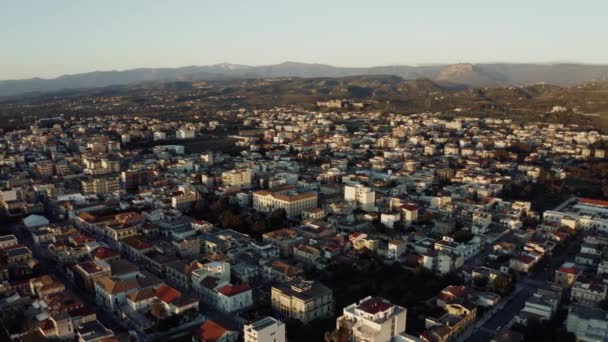 Aerial of Locri, an Italian town in Calabria — Αρχείο Βίντεο