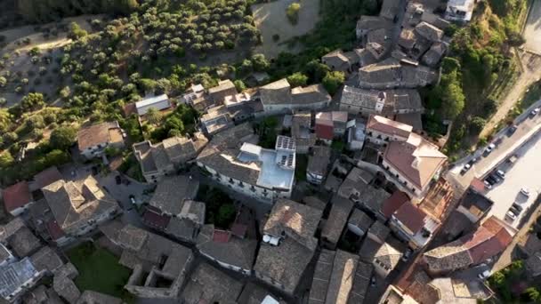 Siderno Superiore Aerial Shoot Drone Calabria — Αρχείο Βίντεο