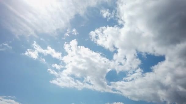 Fantastic Time Lapse Clouds Moving Sky — Stock Video