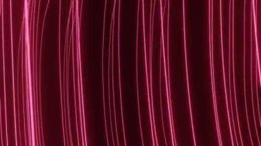 Colorful glowing abstract background with vertical curves in different colors. Curves are slowly moving and change the color . Background can be used to place own message.