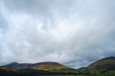 Cumbria 'daki dağlar, İngiltere, Birleşik Krallık