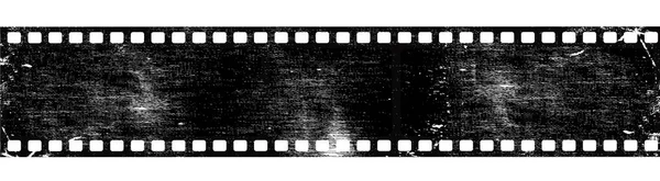 Grunge film strip. Old retro cinema movie strip. Video recording. Vector illustration. —  Vetores de Stock