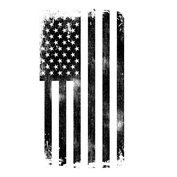 Usa Flag Background Grunge American Flag Eps Vector Illustration Royalty Free Stock Vektory