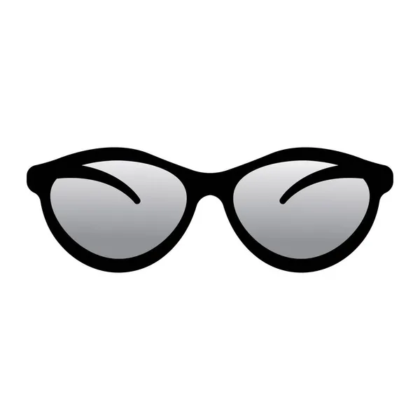 Gafas Logo Icono Diseño Vector Ilustración — Archivo Imágenes Vectoriales