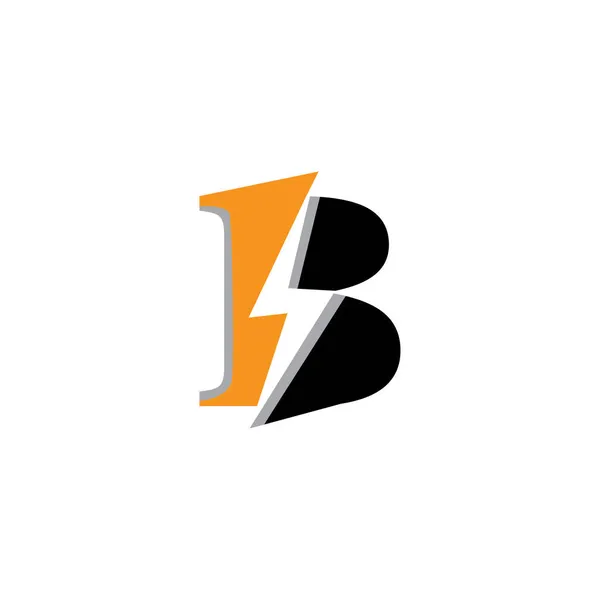 Elektrische Illustratie Logo Met Kleuren Creatief Ontwerp Template — Stockvector