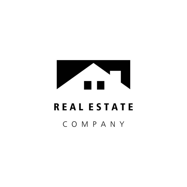 Real Estate Logo Template Vector Design Illustration Architecture — Vetor de Stock