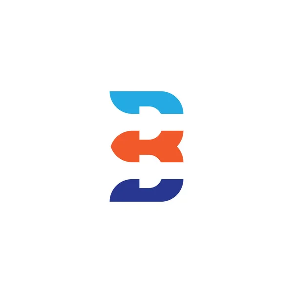 Letter Logo Illustratie Ontwerp Pijl Vector Template — Stockvector