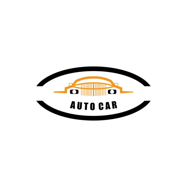 Auto Coche Logotipo Vector Diseño Ilustración Plantilla — Vector de stock