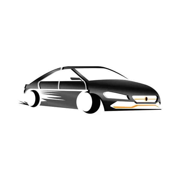 Auto Αυτοκίνητο Λογότυπο Απλή Σχεδίαση Εικονογράφηση Διάνυσμα — Διανυσματικό Αρχείο