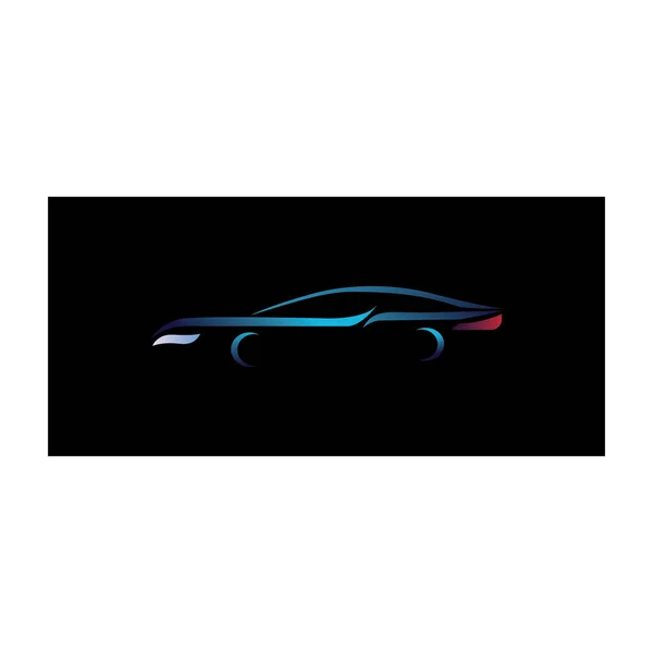 Auto Car Logo Simple Design Illustration Vector — Image vectorielle